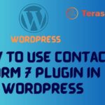 How to Use Contact Form 7 Plugin in WordPress