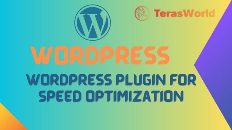 WordPress Plugin For Speed Optimization