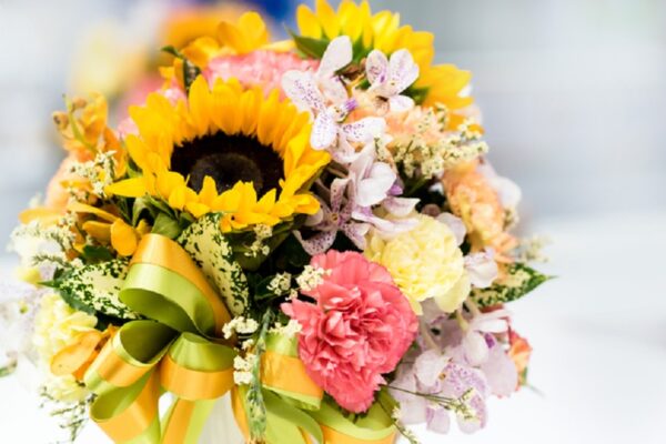 Beautiful bouquet of flowers colorful, flower decoration, Floral