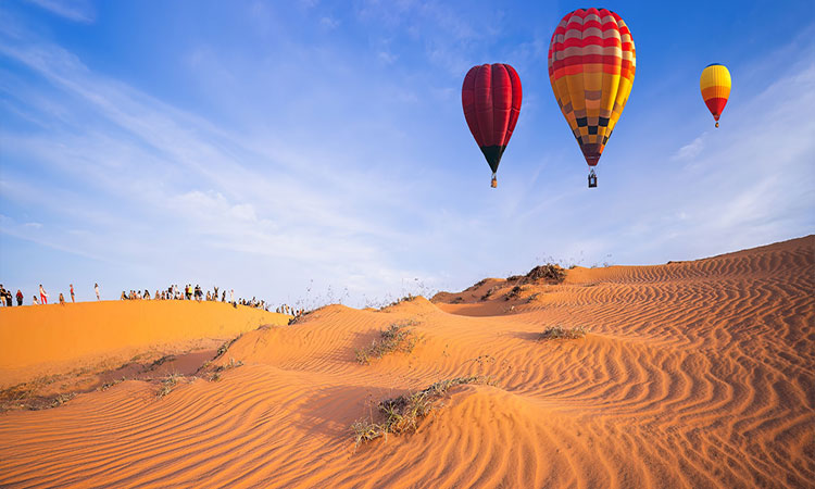 Best hot air balloon Dubai