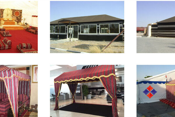 Tent rental in Abu Dhabi