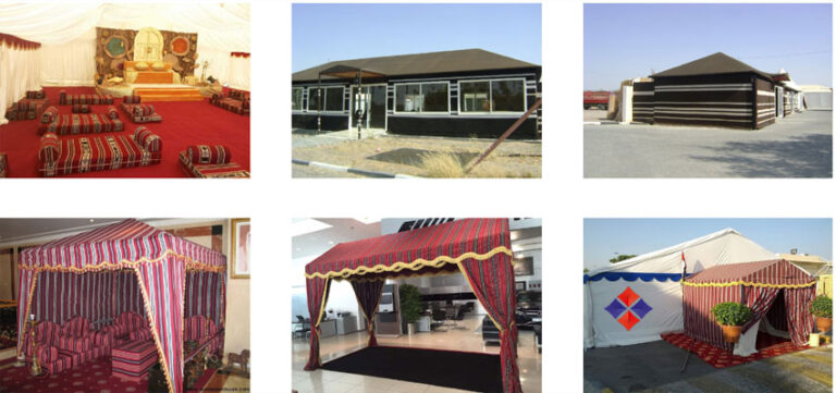Tent rental in Abu Dhabi