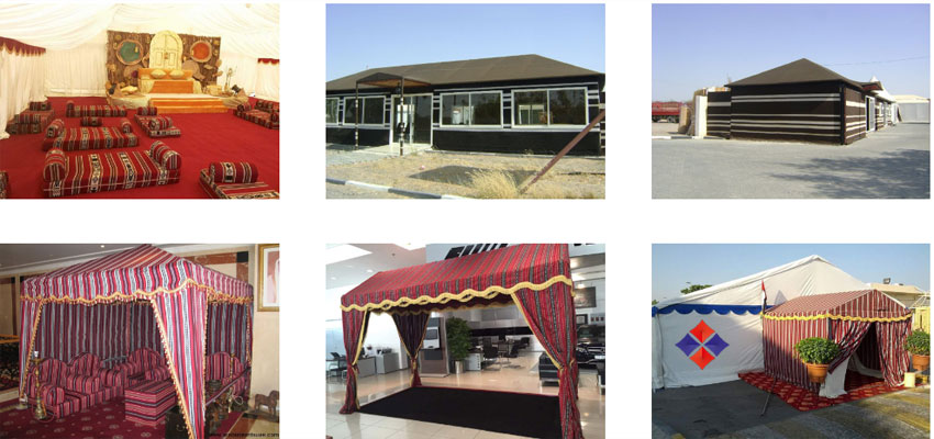 Tent rental in Abu Dhabi