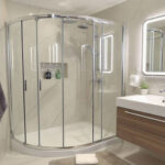 Corner Wash Basin With Cabinet