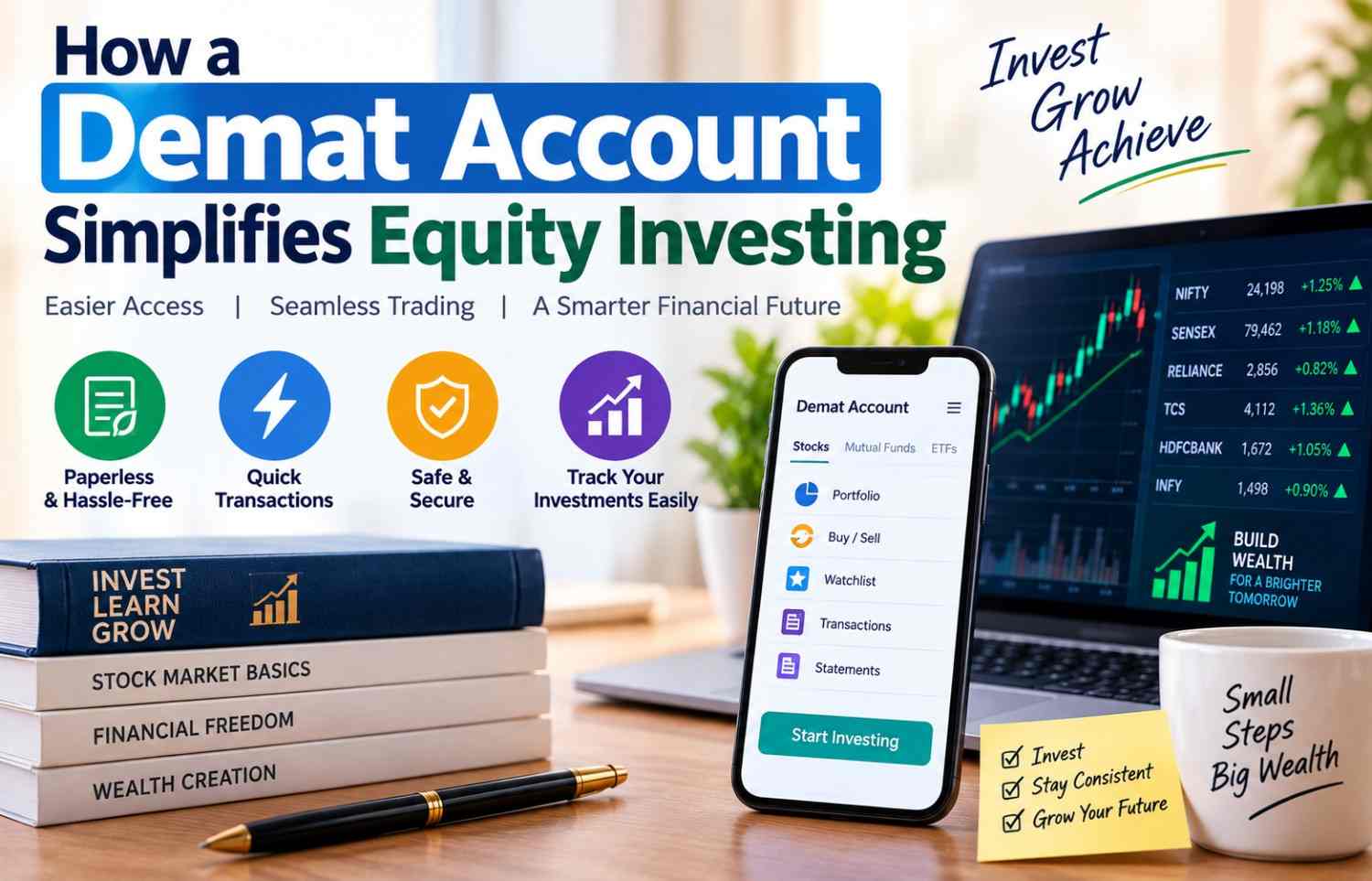 How a Demat Account Simplifies Equity Investing